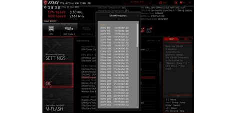 How to Enable the DDR4 RAM and Set the Speed in .
